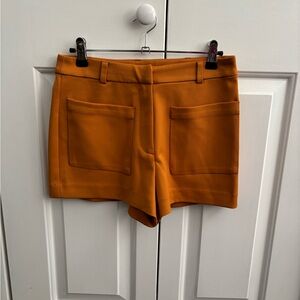 Forever 21 High Waist Mustard Shorts